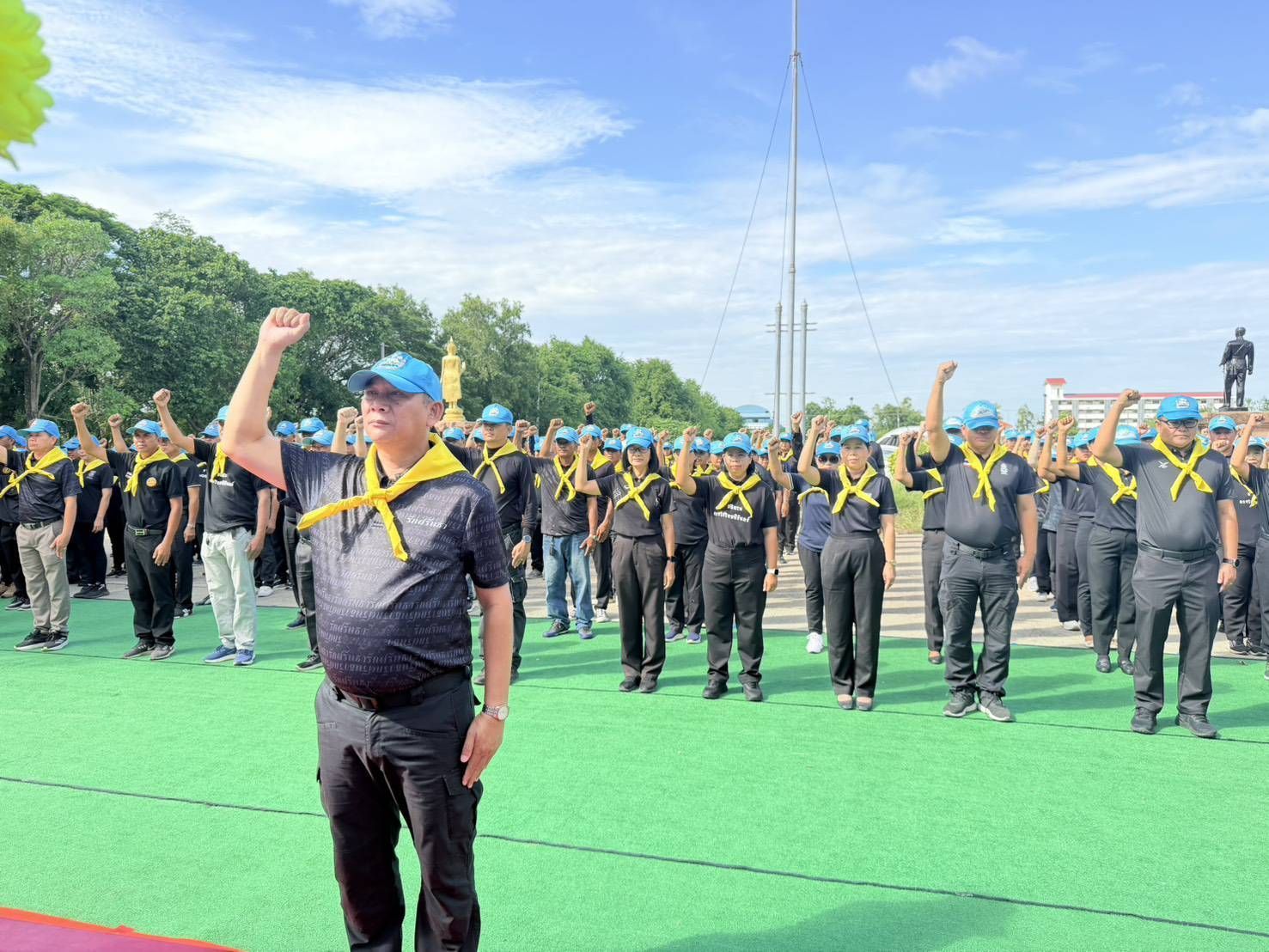 CDD PHUTTHAISONG - GROWTH TEAM PHUTTHAISONG PLUS สร้างสรรค์ สร้างสุข : พช.พุทไธสง ร่วมกิจกรรมจิตอาสาเนื่องในวันเฉลิมพระชนมพรรษาพระบาทสมเด็จพระเจ้าอยู่หัว 28 กรกฎาคม 2569 